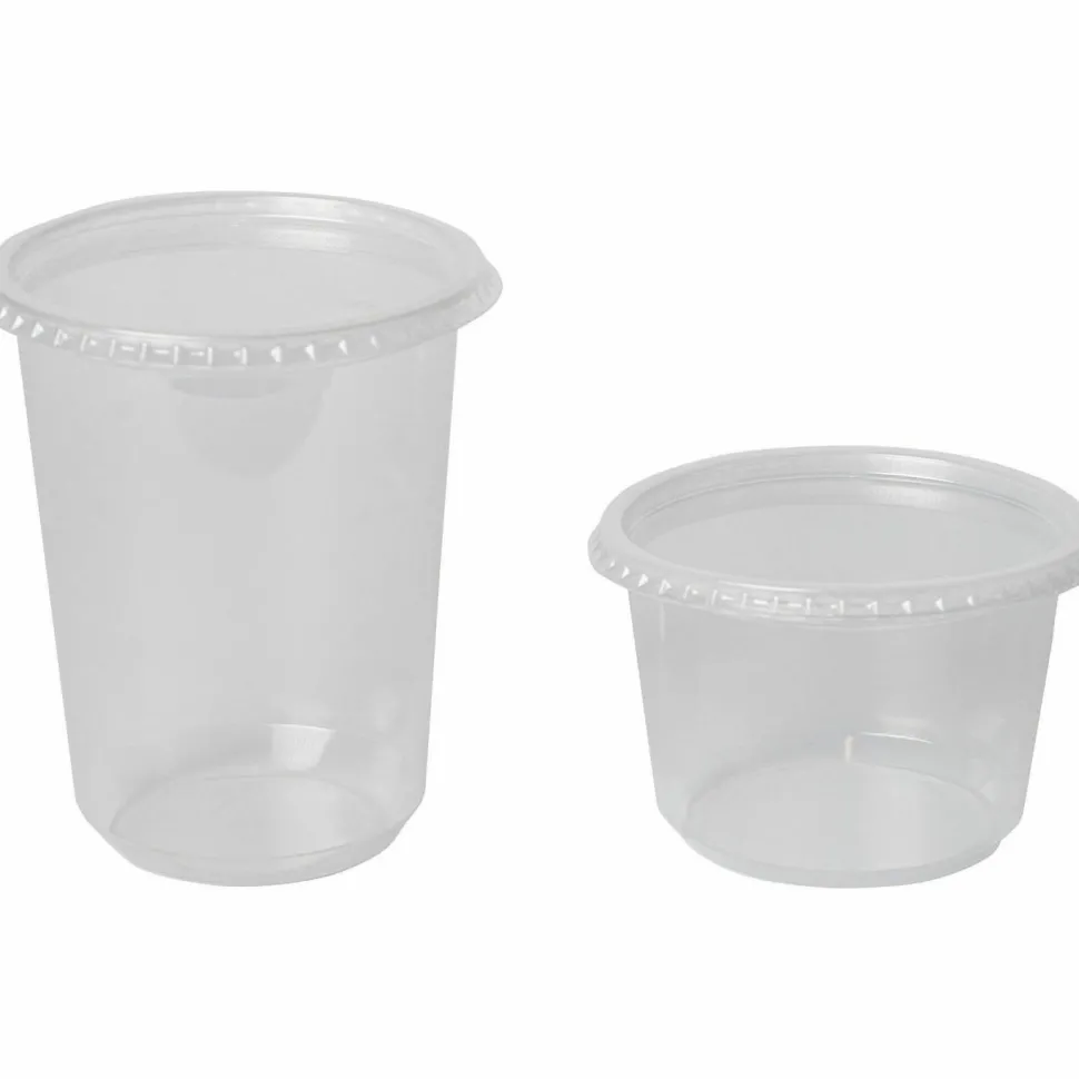 BluTable 16 oz Round Deli Tub Containers