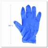 Boardwalk 380 Series Disposable General-Purpose Nitrile Gloves, Powder-Free, Medium, 4 mil Thick, 9.5" Long, Blue, 100/Box