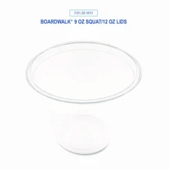 Boardwalk Clear Plastic PET Cups, 9 oz, 50/Pack