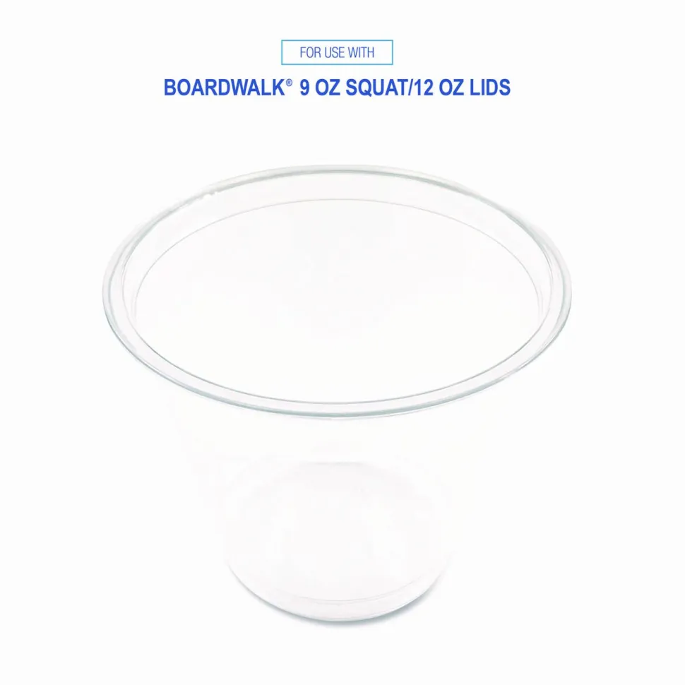 Boardwalk Clear Plastic PET Cups, 9 oz, 50/Pack