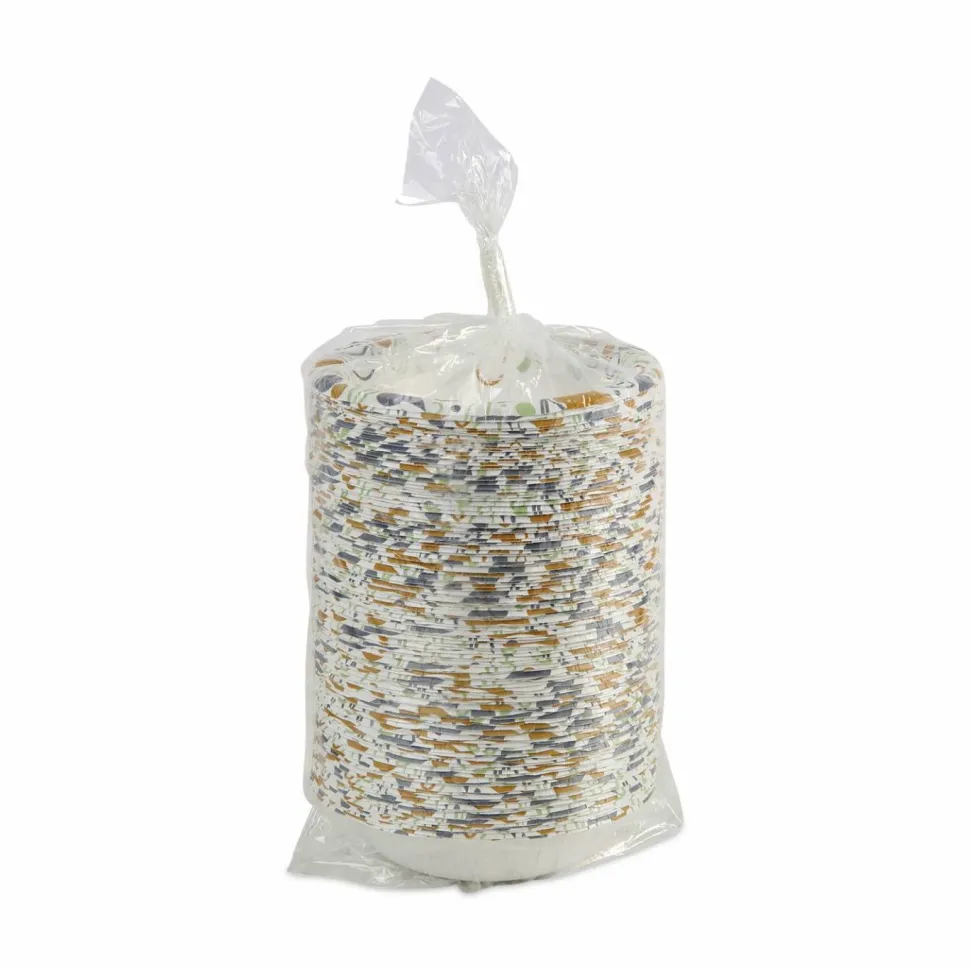 Boardwalk Deerfield Printed Paper Bowl, 12 oz, Coated/Soak Proof, Multicolor, 125/Pack, 8 Packs/Carton