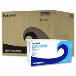 Boardwalk General Purpose Vinyl Gloves, Powder-Free, Medium, 2.6 mil Thick, 9.5