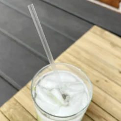 Boardwalk Jumbo Straws, 7.75", Polypropylene, Clear, 250/Pack, 10 Packs/Carton