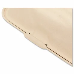 Boardwalk Molded Fiber PFAS-Free Food Containers, Hoagie/Hinged Lid, 6 x 3 x 9, Tan, Sugarcane, 250/Carton