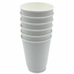 Boardwalk Paper Hot Cups, Double-Walled, 12 oz, White, 500/Carton