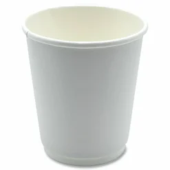 Boardwalk Paper Hot Cups, Double-Walled, 8 oz, White, 500/Carton