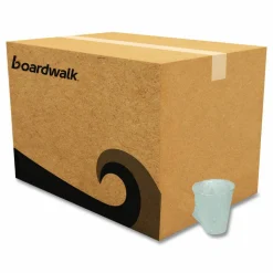 Boardwalk Translucent Plastic Cold Cups, Individually Wrapped, 9 oz, 1,000/Carton