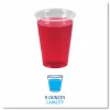 Boardwalk Translucent Plastic Cold Cups, 9 oz, 100/Pack
