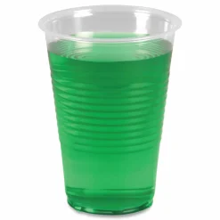 Boardwalk Translucent Plastic Cold Cups, 14 oz, 50/Sleeve, 20 Sleeves/Carton
