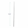Boardwalk Wrapped Giant Straws, 10.25", Polypropylene, Clear, 100/Pack, 10 Packs/Carton