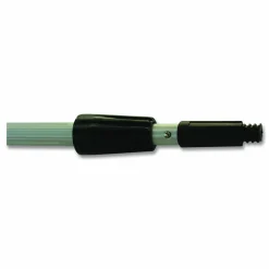 Boardwalk Aluminum Extension Pole, Two Sections, 8 ft, Silver/Black