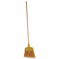 Boardwalk Angler Broom, 53" Length, Yellow, 12/Carton