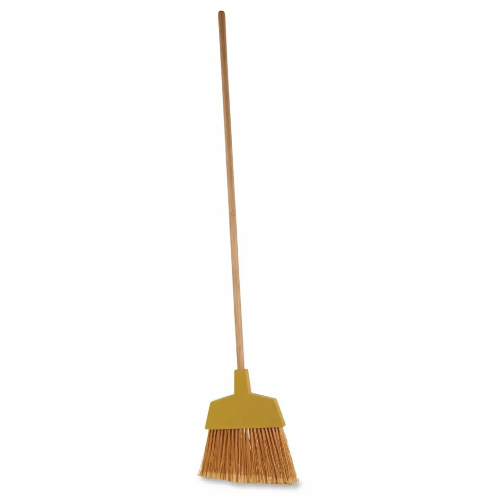Boardwalk Angler Broom, 53" Length, Yellow, 12/Carton