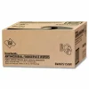 Boardwalk Antimicrobial Foodservice Wipers, 1-Ply, 12 x 21, Red/White, 150/Carton
