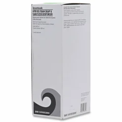 Boardwalk Bulk Fill Foam Soap Dispenser with Key Lock, 900 mL, 5.25 x 4 x 12, Black Pearl