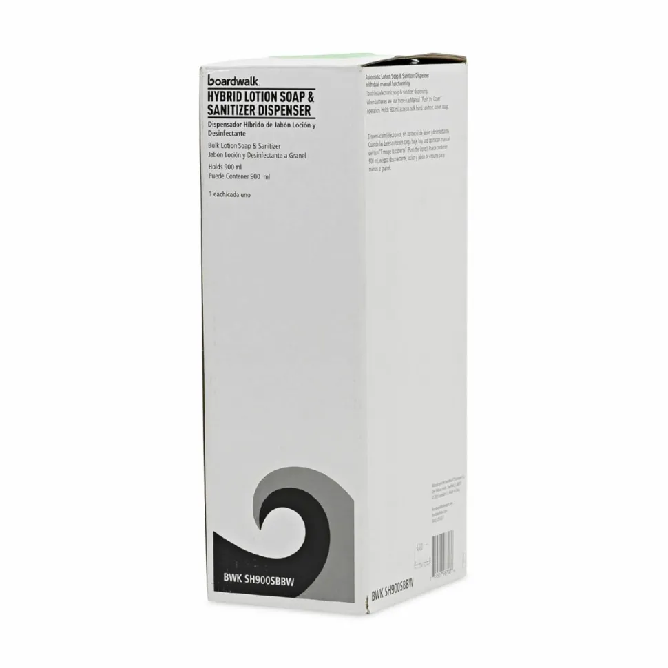 Boardwalk Bulk Fill Soap Dispenser, 900 mL, 5.5 x 4 x 12, Black