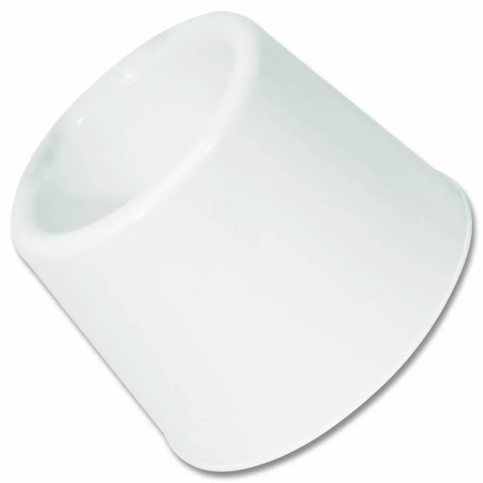 Boardwalk Caddy For Spiral Bowl Brush, White