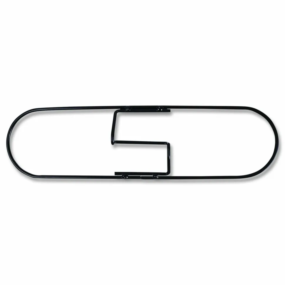 Boardwalk Clip-On Dust Mop Frame, 18 x 5, Zinc Plated, Black