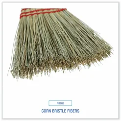 Boardwalk Corn Whisk Broom, Corn Fiber Bristles, 9