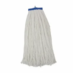 Boardwalk Cut-End Lie-Flat Wet Mop Head, Rayon, 24oz, White, 12/Carton