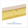 Boardwalk Deck Brush Head, 2" Cream Polypropylene Bristles, 10" Brush