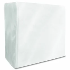 Boardwalk Dinner Napkins, 1-Ply, 16" x 16", White, 250/Pack, 12 Packs/Carton