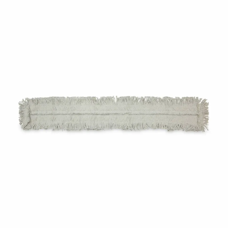 Boardwalk Disposable Dust Mop Head, Cotton, Cut-End, 60 x 5