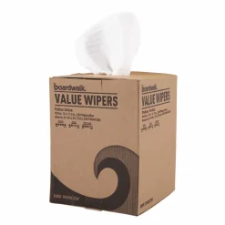 Boardwalk DRC Wipers, Centerpull, 10 x 11.5, White, 200/Carton