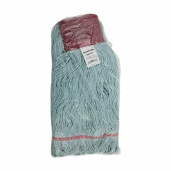Boardwalk EchoMop with Looped-End Wet Head, Cotton/Rayon/Synthetic, Large, Blue
