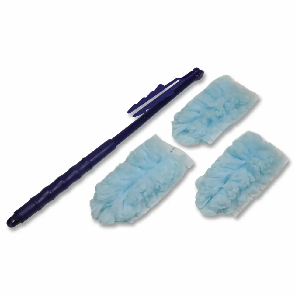 Boardwalk Extension 360 HD Duster Kit, 18" to 36", (1) Handle and (3) Dusters/Kit, 6 Kits/Carton
