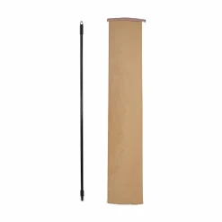 Boardwalk Fiberglass Broom Handle, Nylon Plastic Threaded End, 1