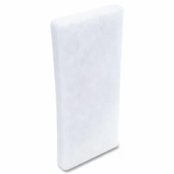 Boardwalk Fine Grade Utility Pad, 4.62 x 10, White, 10/Carton