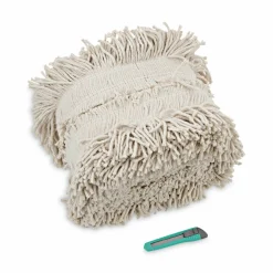 Boardwalk Flash Forty Disposable Dust Mop Heads, Cotton, 5