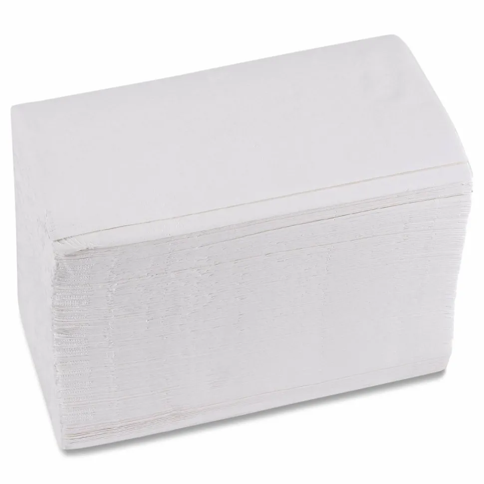 Boardwalk 1/8-Fold Dinner Napkins, 2-Ply, 15 x 17, White, 150/Pack, 20 Packs/Carton