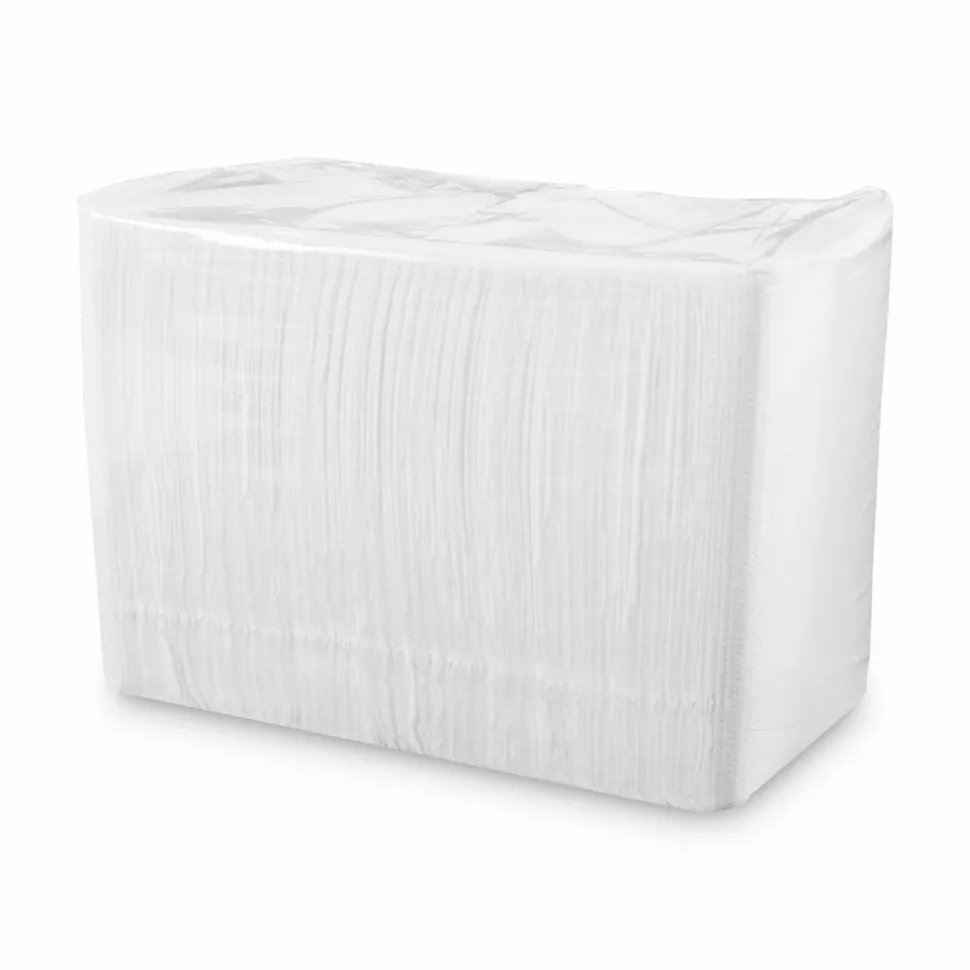 Boardwalk 1/4-Fold Lunch Napkins, 1-Ply, 11.8 x 11.2, White, 6,000/Carton