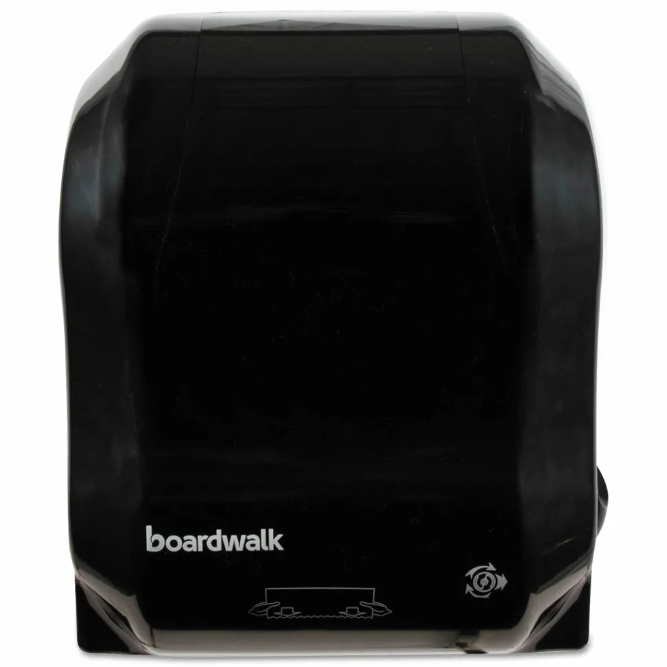 Boardwalk Hands Free Mechanical Towel Dispenser, 13.25 x 10.25 x 16.25, Black
