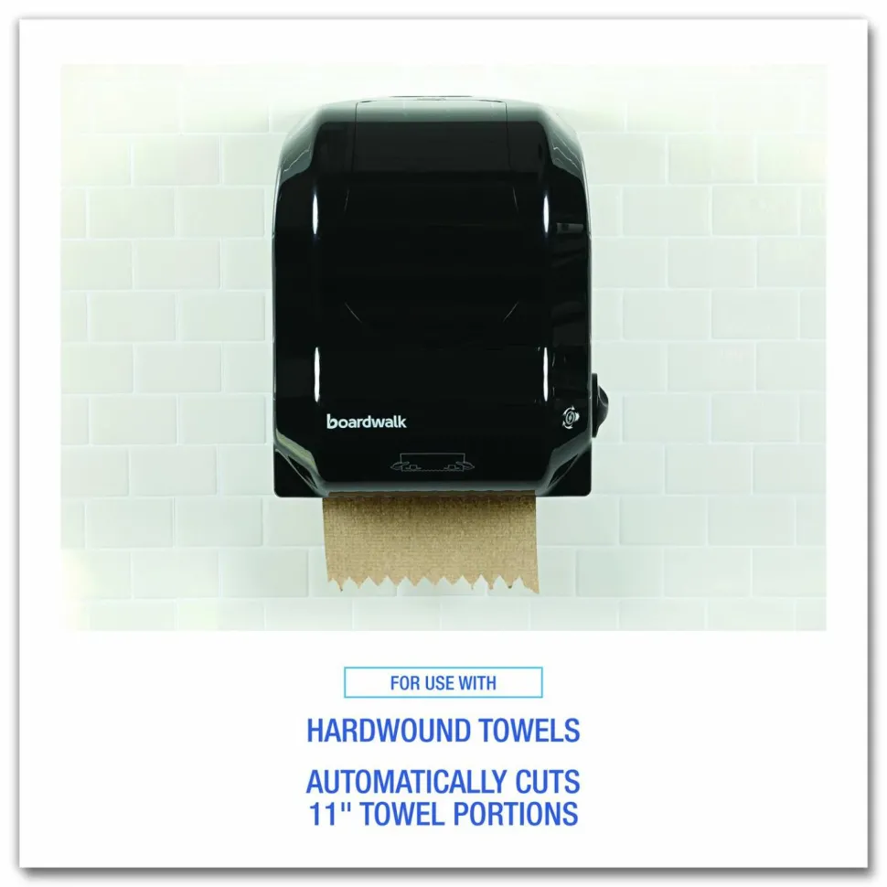 Boardwalk Hands Free Mechanical Towel Dispenser, 13.25 x 10.25 x 16.25, Black