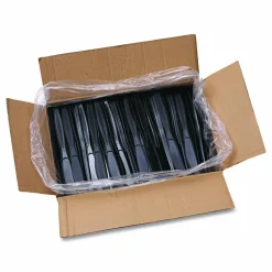 Boardwalk Heavyweight Polypropylene Cutlery, Knife, Plastic, Black, 1,000/Carton