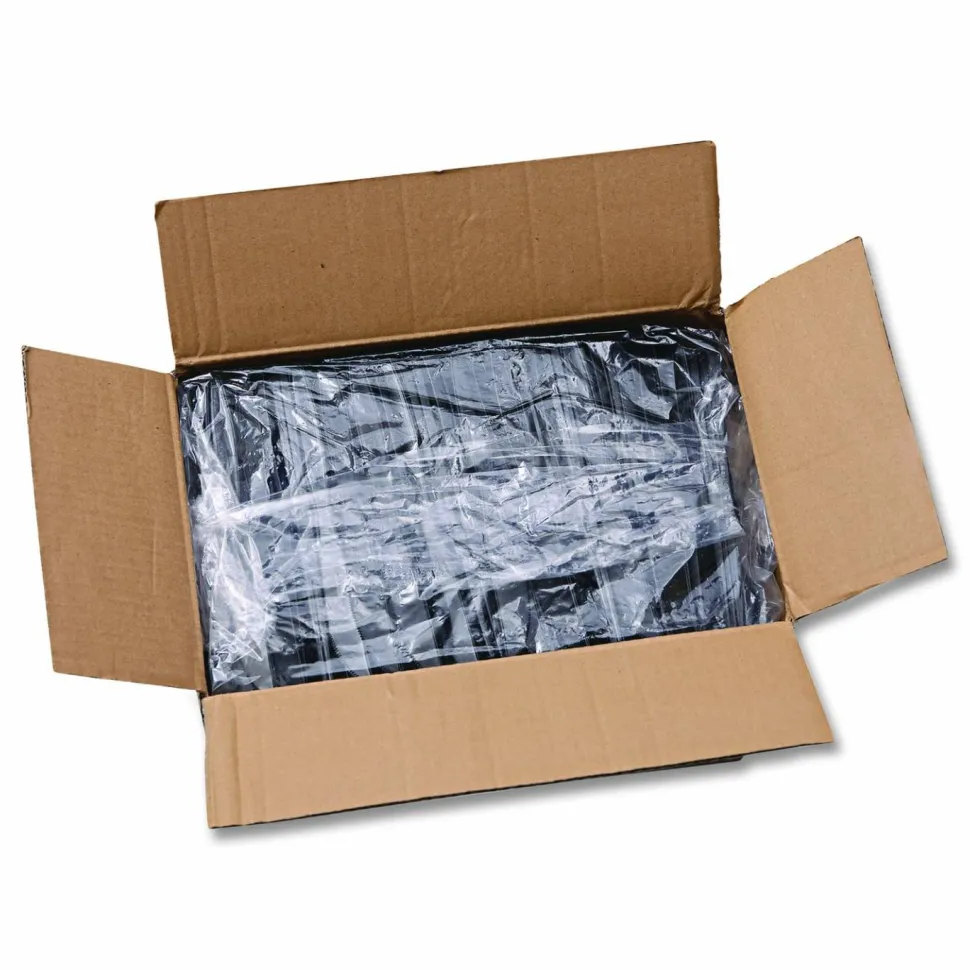 Boardwalk Heavyweight Polypropylene Cutlery, Knife, Plastic, Black, 1,000/Carton