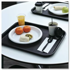 Boardwalk Heavyweight Wrapped Polypropylene Cutlery, Spoon, Plastic, Black, 1,000/Carton