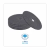 Boardwalk High Performance Stripping Floor Pads, 20" Diameter, Black, 5/Carton