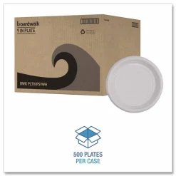 Boardwalk Hi-Impact Plastic Dinnerware, Plate, 9