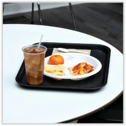 Boardwalk Hi-Impact Plastic Dinnerware, 3-Compartment Plate, 10
