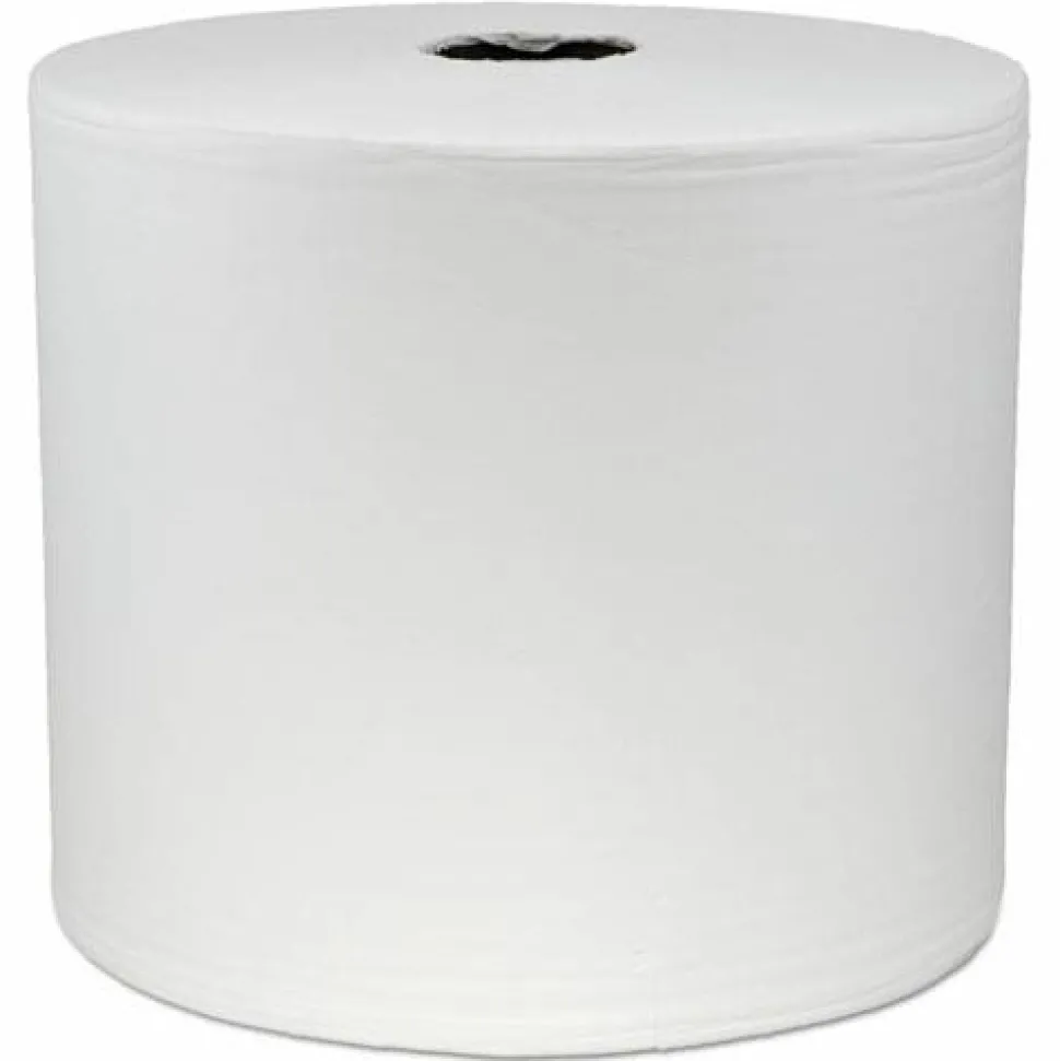 Boardwalk Hydrospun Wipers, 9 x 13, White, 1,100/Roll