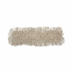 Boardwalk Industrial Dust Mop Head, Cotton, 24 x 3, White