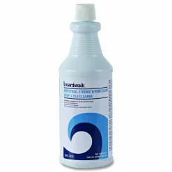 Boardwalk Industrial Strength RTU Porcelain Bowl and Tile Cleaner, 32 oz Bottle, 12/Carton