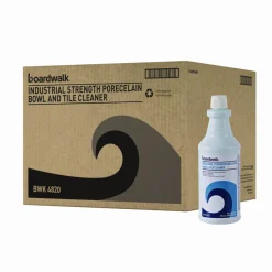 Boardwalk Industrial Strength RTU Porcelain Bowl and Tile Cleaner, 32 oz Bottle, 12/Carton