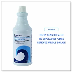 Boardwalk Industrial Strength RTU Porcelain Bowl and Tile Cleaner, 32 oz Bottle, 12/Carton