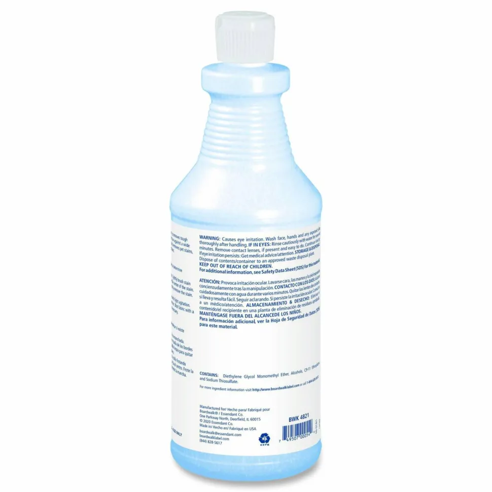 Boardwalk Industrial Strength Carpet Spotter, Unscented, 32 oz Bottle, 12/Carton