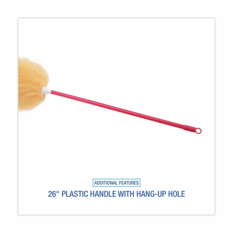 Boardwalk Lambswool Duster, 26" Plastic Handle